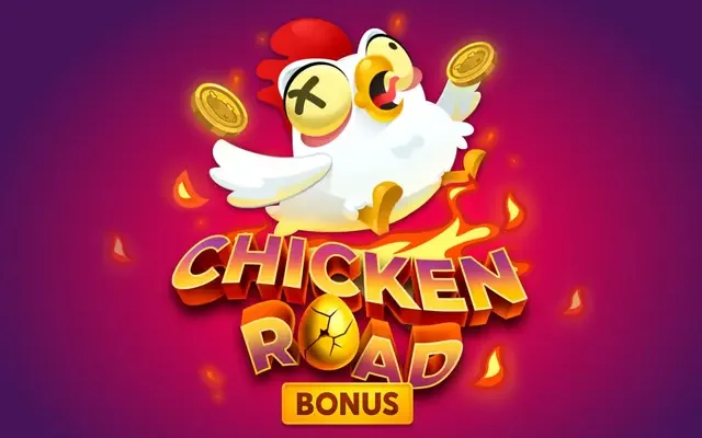 Banner Chicken Road Bonus cu dale bonus pe traseu